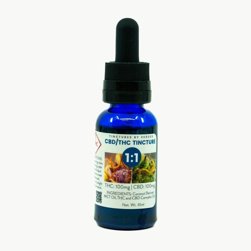 Verdes | 30ml Tincture | 1:1 CBD/THC at Apogee Dispensary - Sunland Park