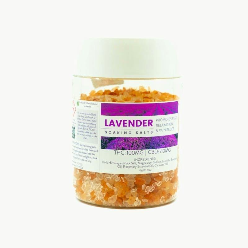 Verdes | 100mg Soaking Salts | Lavender by Verdes