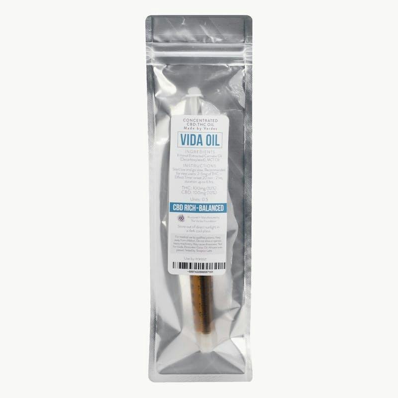 Verdes | Vida Oil | 1:1 THC:CBD