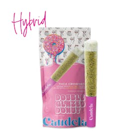 Candela Double Glazed Donut - Truffle Cake + Blockberry