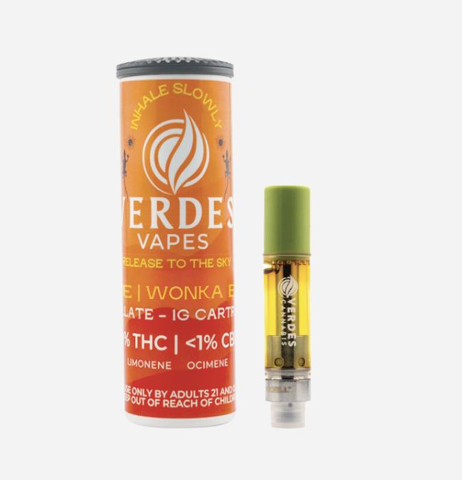 Verdes | 1g Cartridge | Wonka Bars