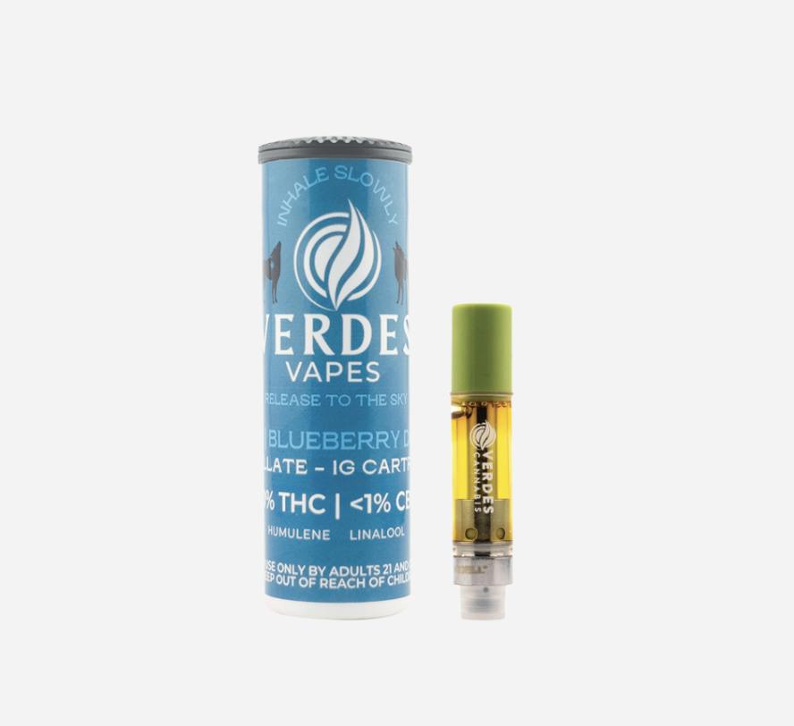 Verdes | 1g Cartridge | Blueberry Dreams by Verdes