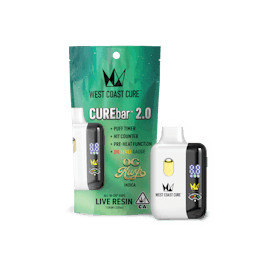 OG Kush - 1G AIO Live Resin CUREbar 2.0