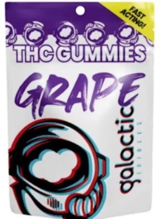 Grape Fast Acting Gummies 20pk