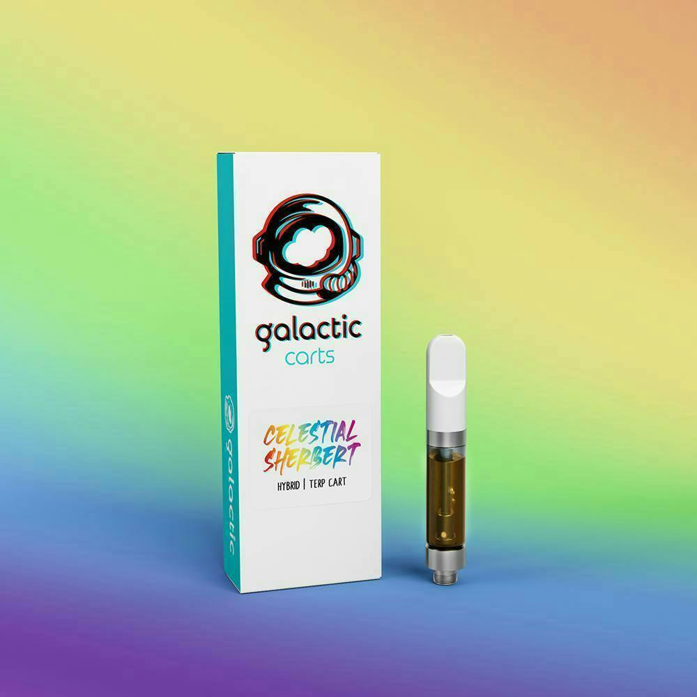 Celestial Sherbert 1g Cart by Galactic Cannabis
