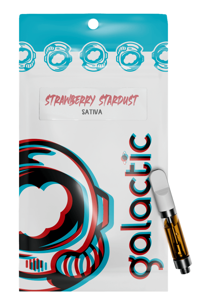 Strawberry Stardust 1g Cart by Galactic Cannabis