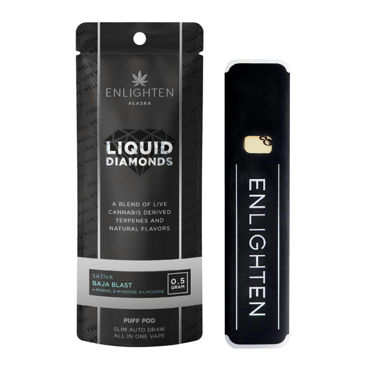 Baja Blast Liquid Diamond Puff