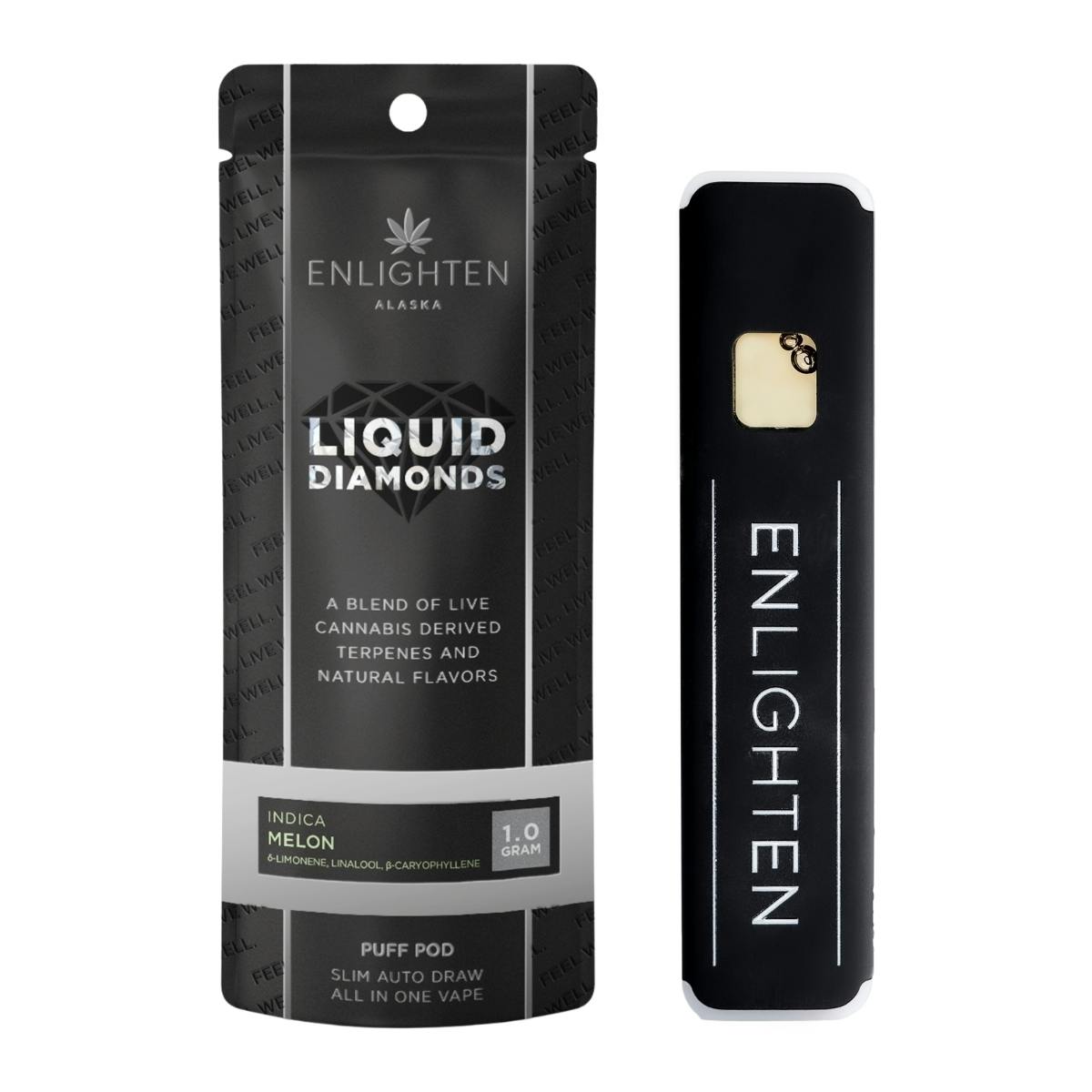 Melon Liquid Diamond Puff Pod