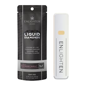 Raspberry Parfait Liquid Diamond Puff Pod - .5g
