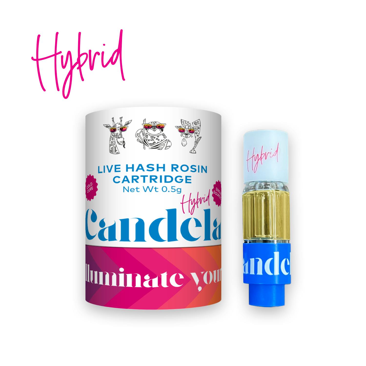 Blockberry | Live Hash Rosin Cartridge | .5g by Candela