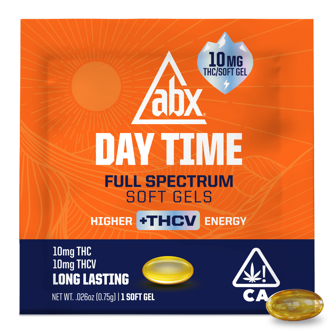 ABX Day Time - 10mg THC + 10mg THCV Soft Gels - 1ct