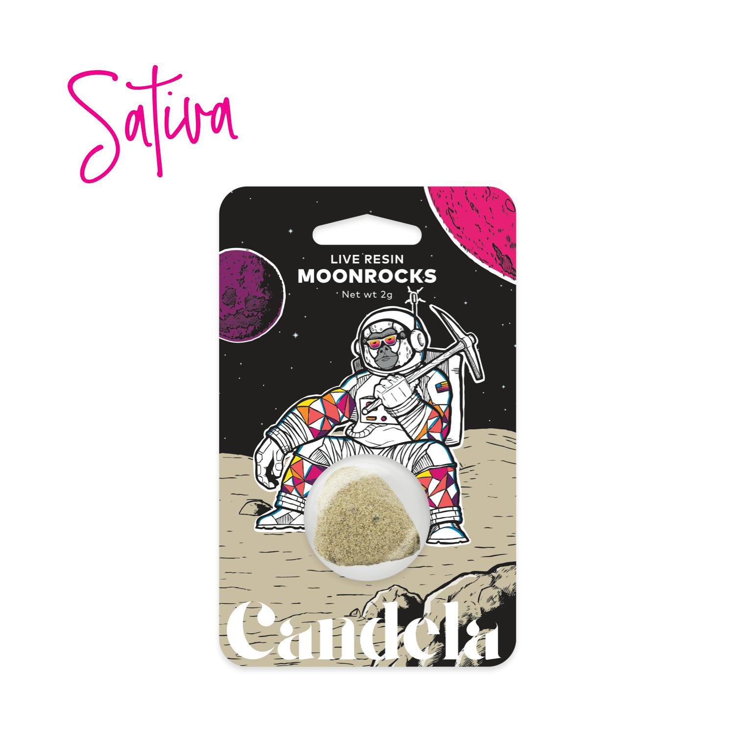 Candela Pineapple OG + Sunset Soap Live Resin Moonrocks - 2G - Candela