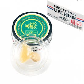 GMO Silver Tier Live Rosin Half & Half (1g)
