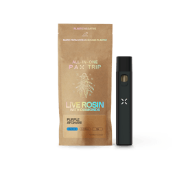 Live Rosin with Diamonds | Purple Afghani 1g
