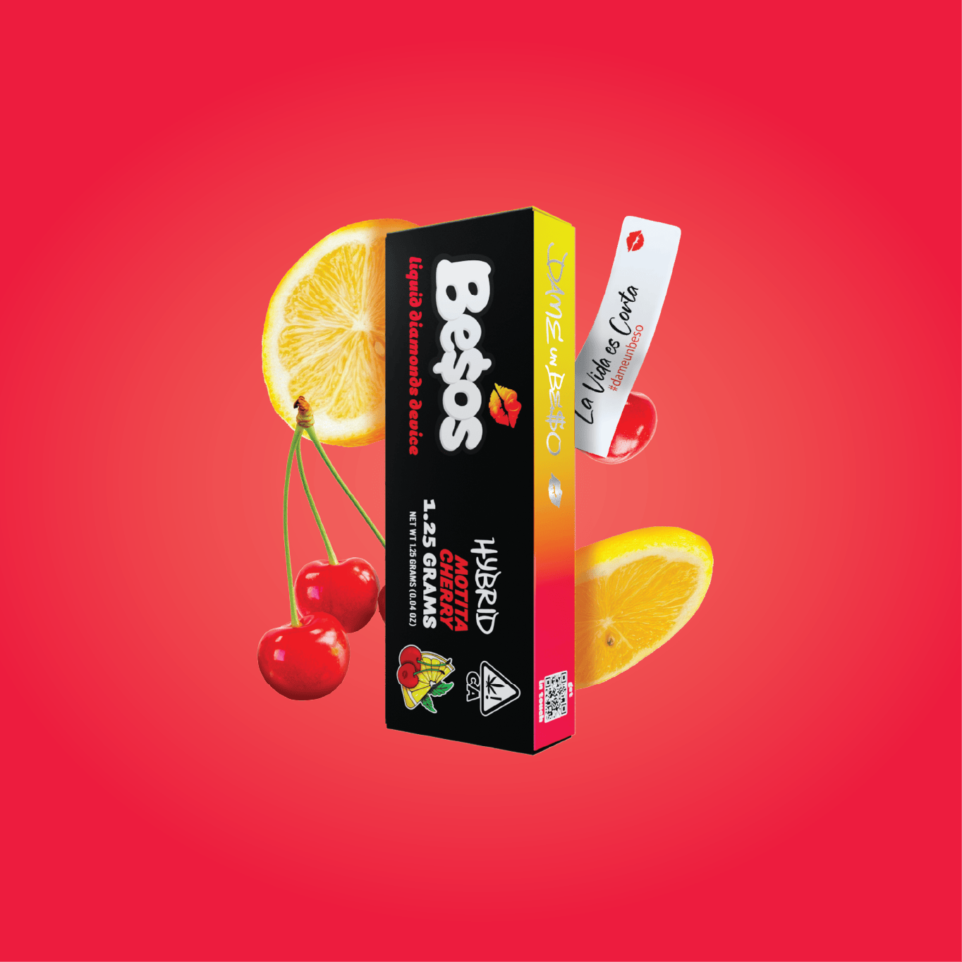 Besos | Motita Cherry | Live Diamonds Disposable | 1.25g