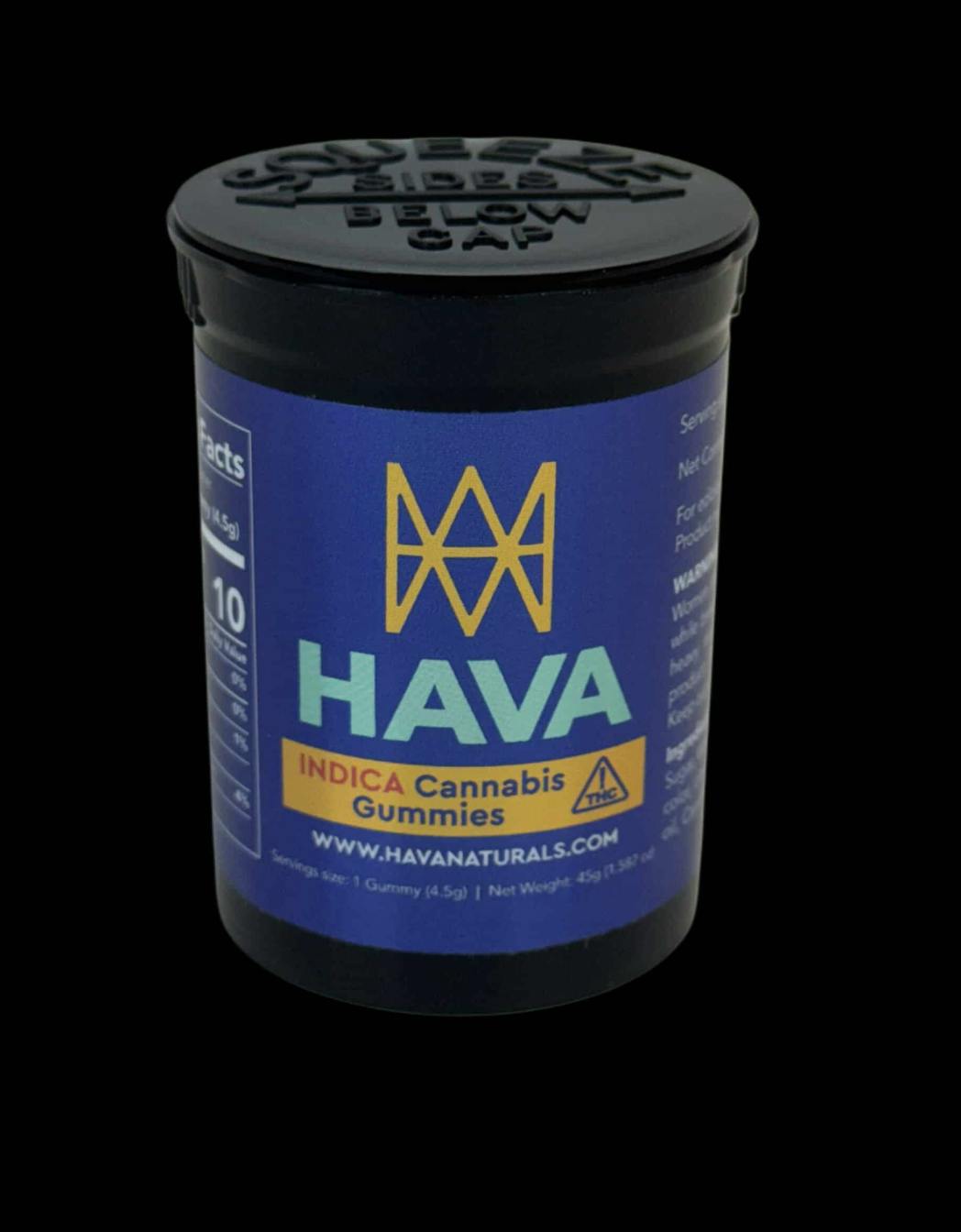 Hava | Strawberry Indica Gummies | 10pk