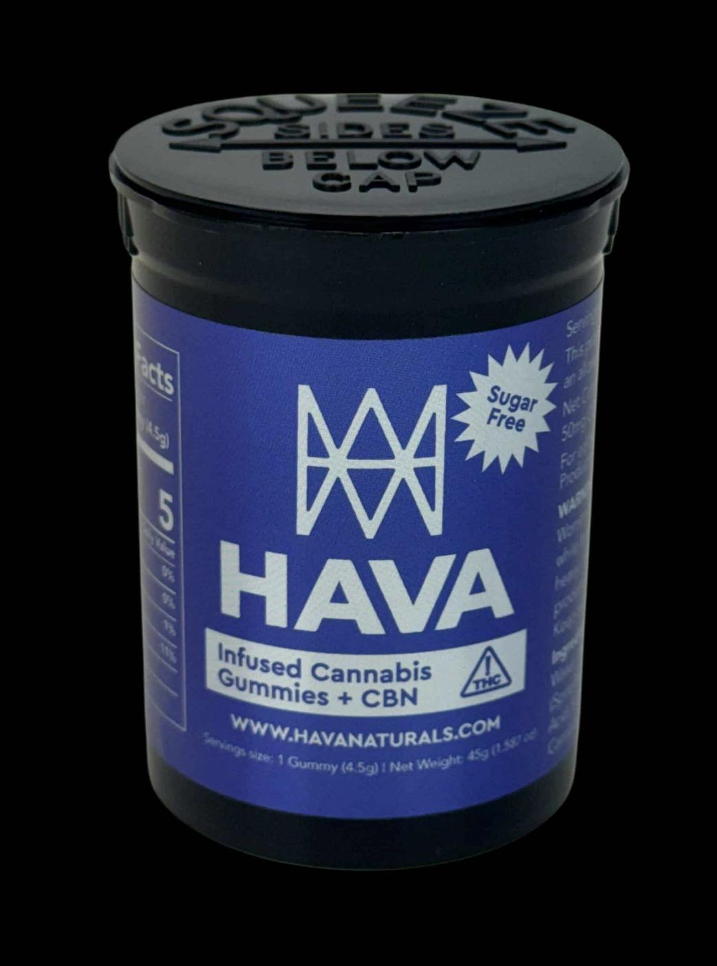 Hava | SugarFree Mango CBN Gummies | 10pk