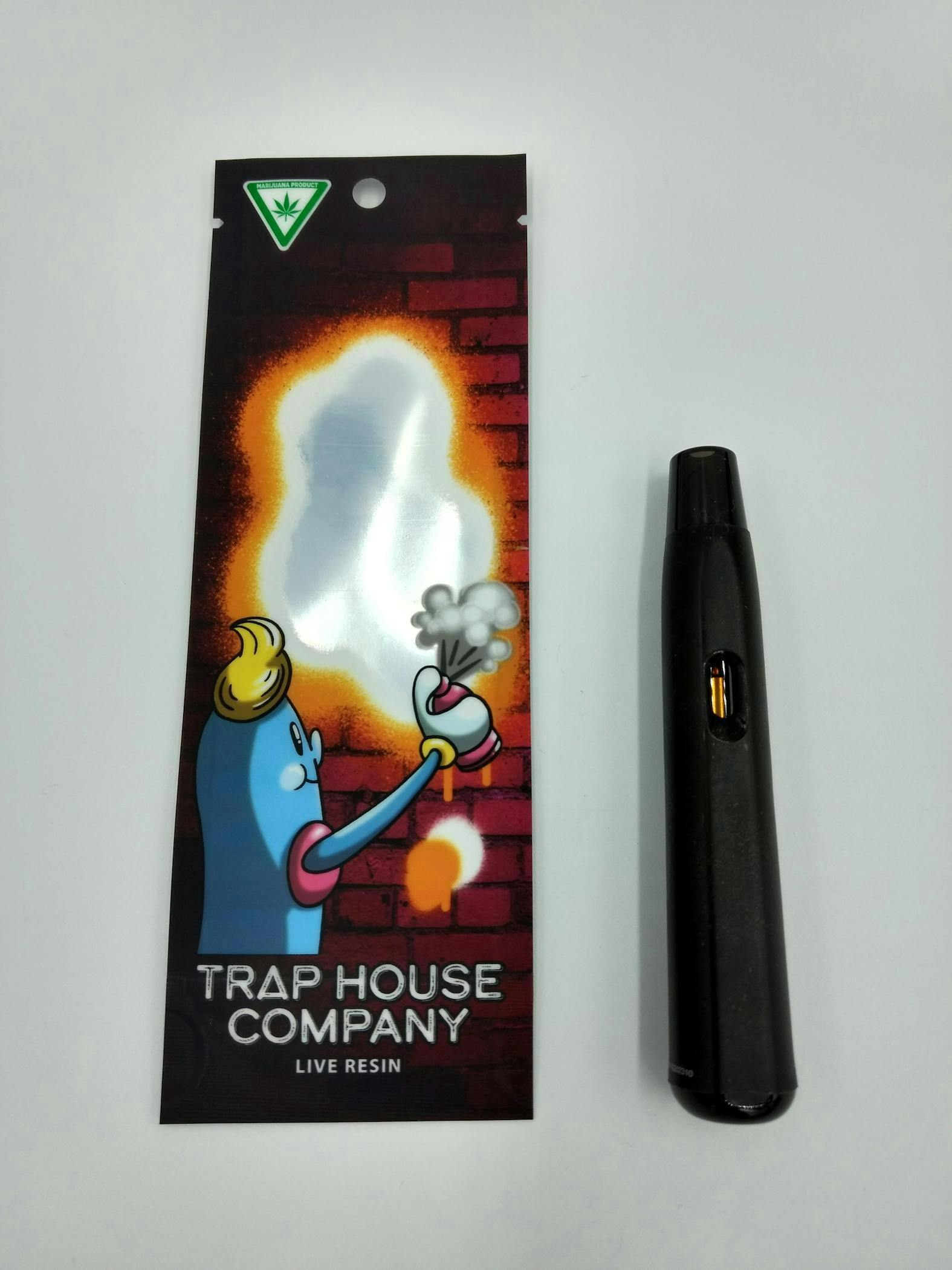 Kush Mints | Live Resin Disposable | 1g by Trap House Company
