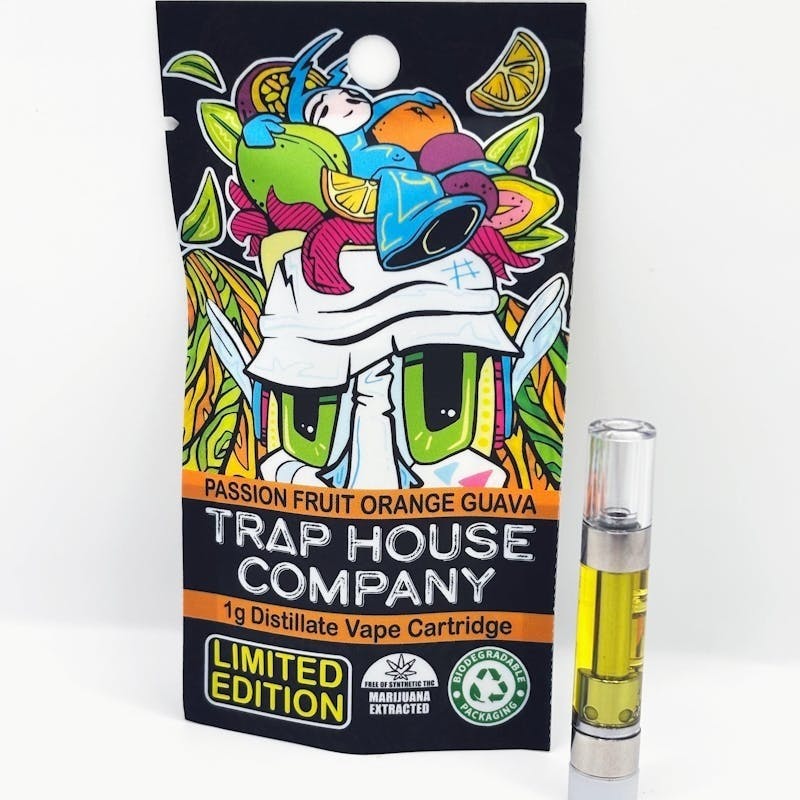 Passion Fruit Orange Guava | Cartridge | 1g by Trap House Company