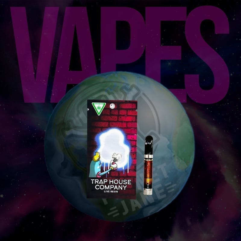 Trap House Company | 1g Live Resin Cart | Strawberry Geisha