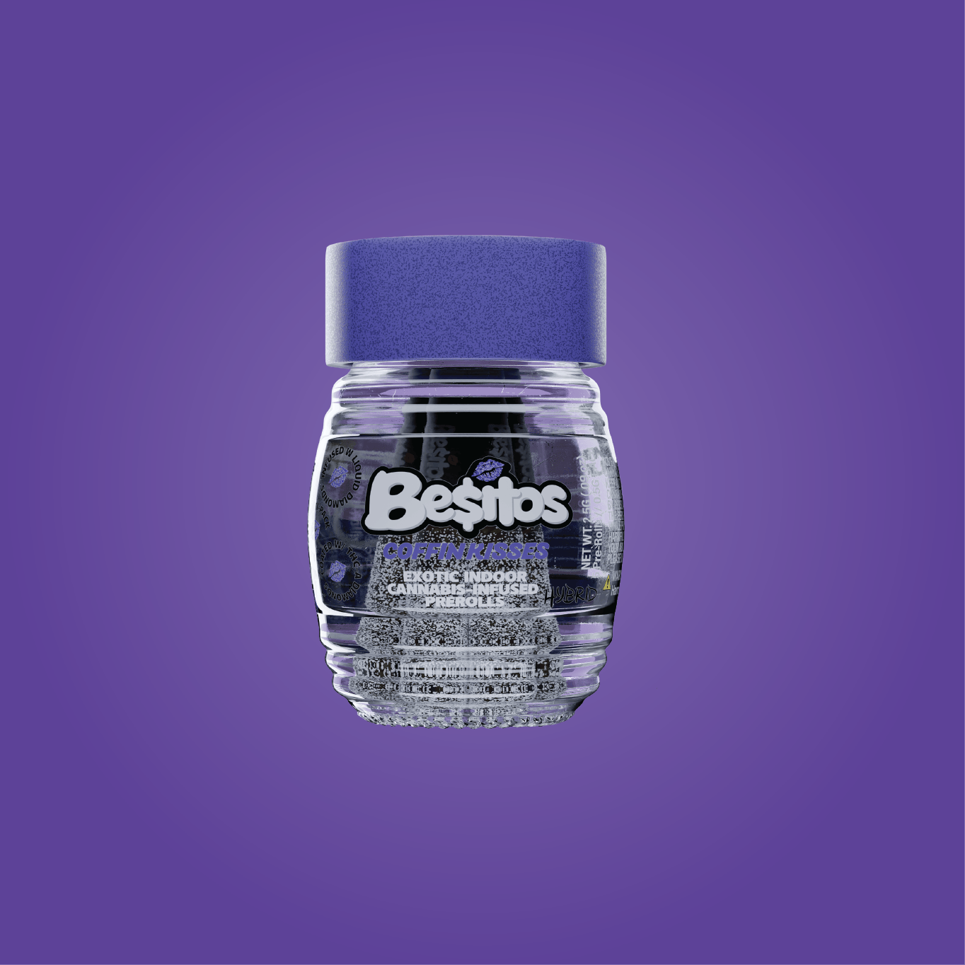 Besitos Coffin Kisses Infused Minis