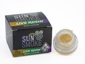 SunSmoke 1g Live Rosin - Gelato Cake (I)