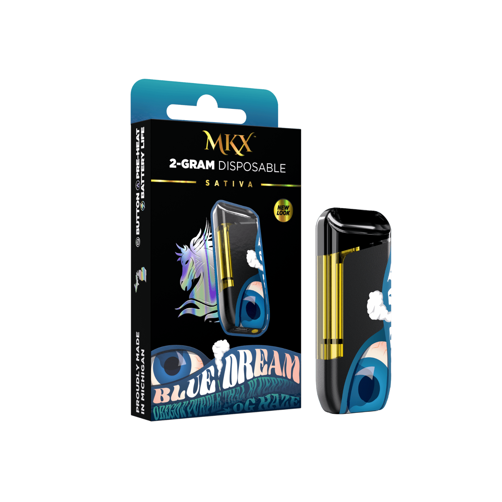 Blue Dream | Disposable | 2g by MKX Oil Co
