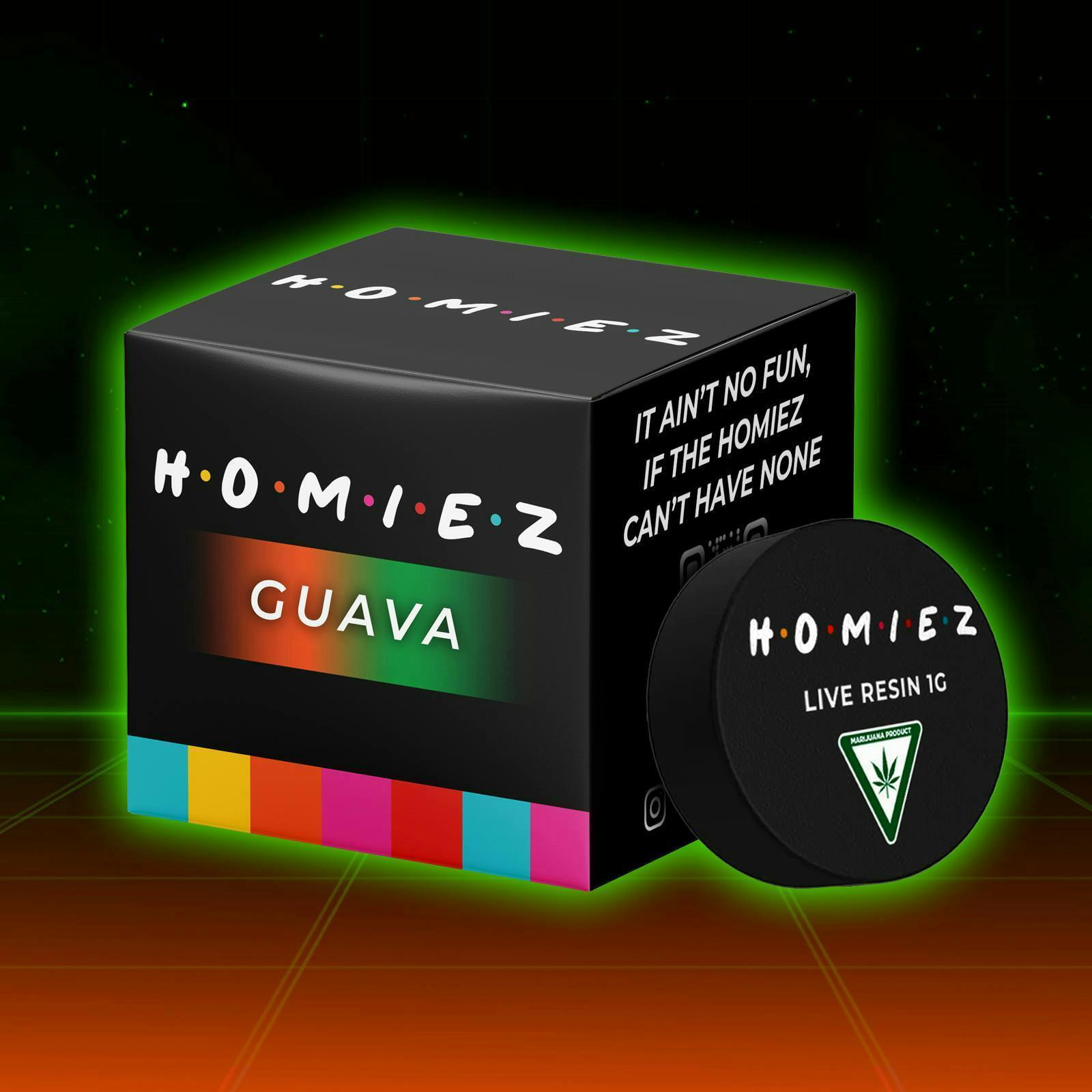 HOMIEZ | Live Resin 1g | Guava at King of Budz - Cannabis Dispensary New Buffalo