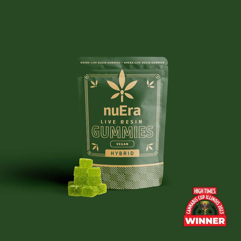 Green Apple Live Resin Gummies