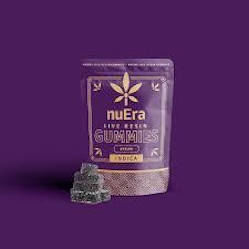 Blueberry Live Resin Gummies 10pk