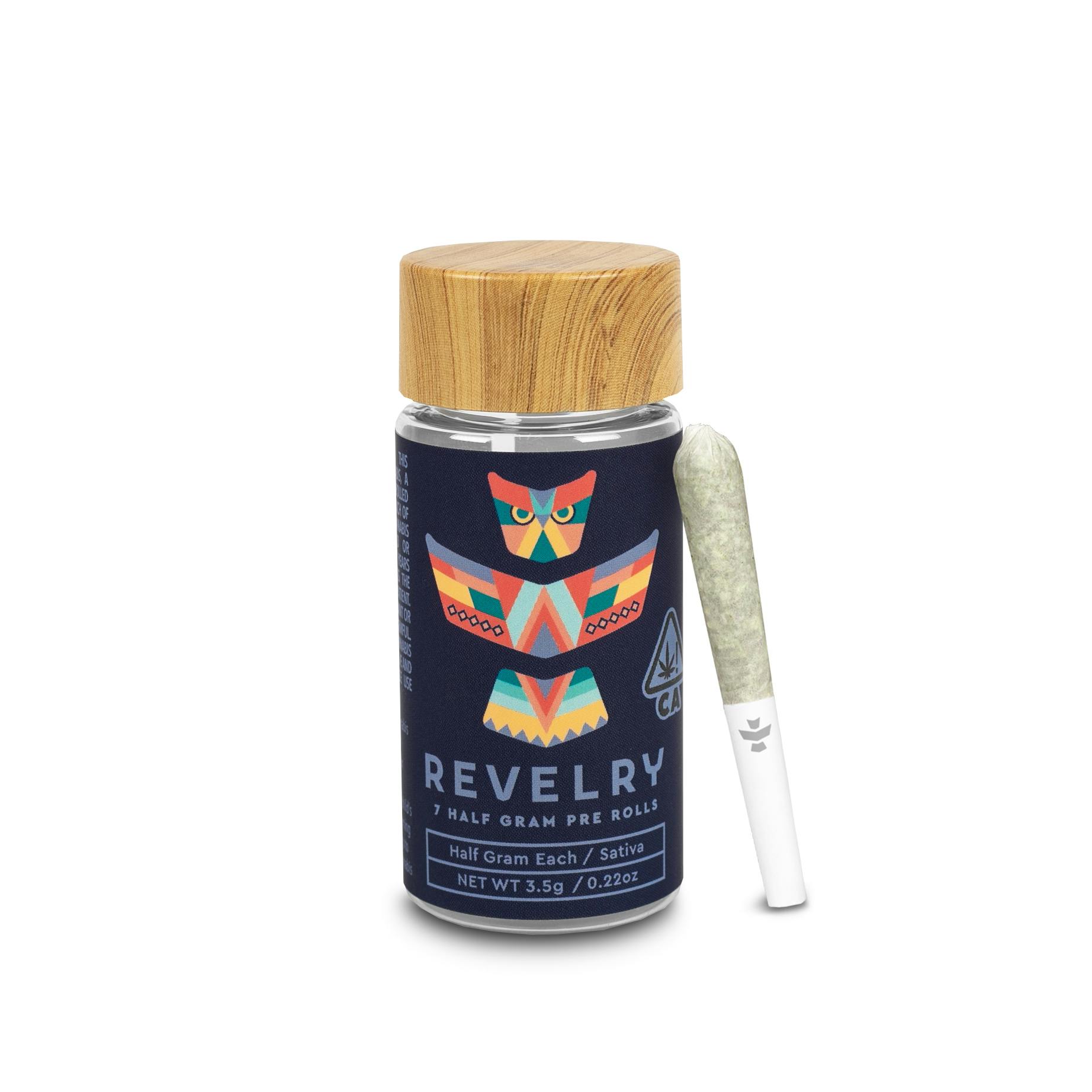 Luau Punch - Sativa - Pre Roll 7pk (3.5g) by Revelry Herb Co
