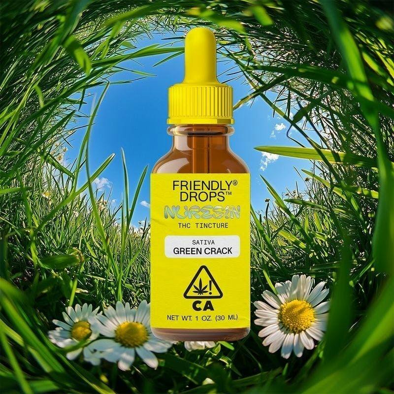 Friendly Brand | Nuresin Drops | Green Crack | Tinctures | 1000mg | 30ml