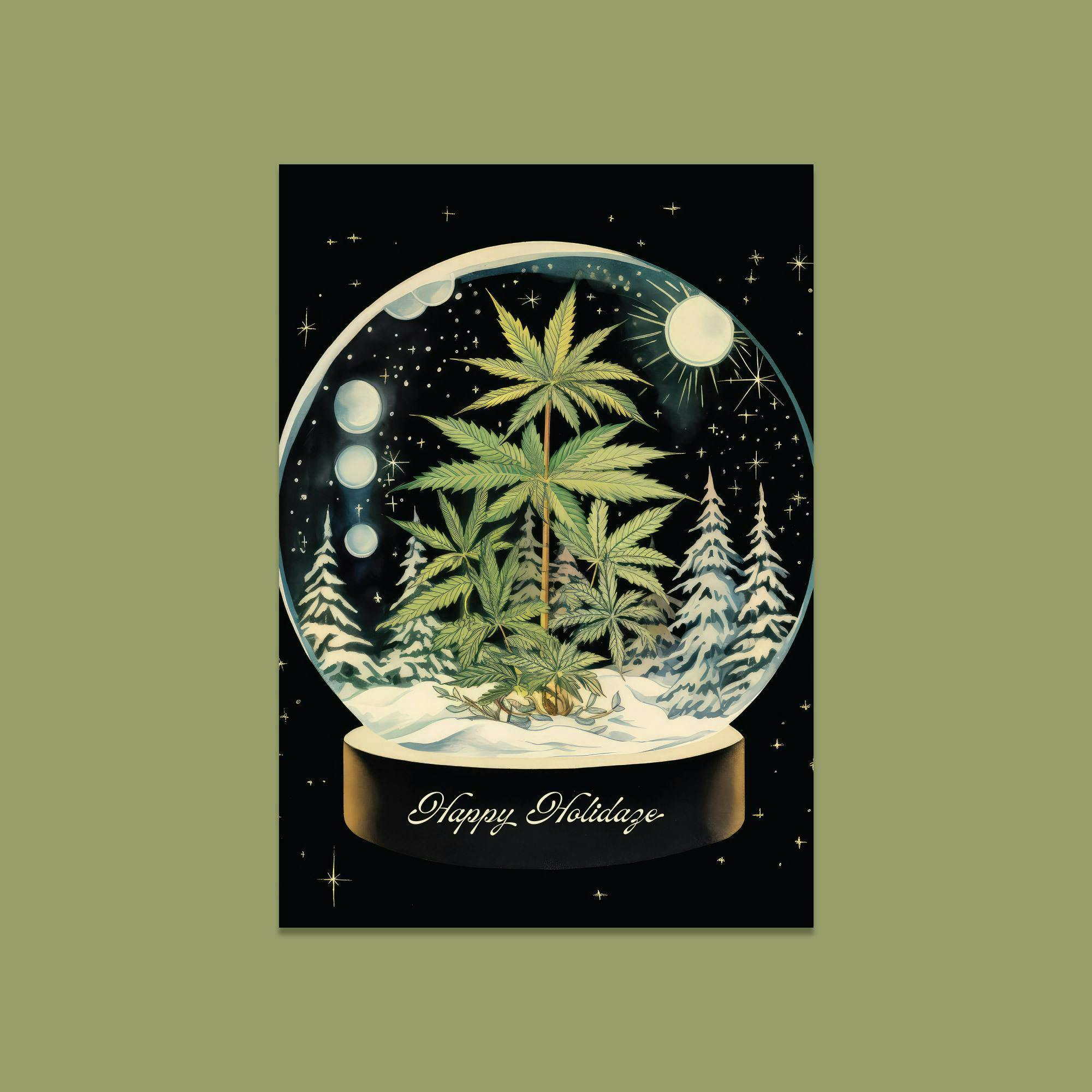EMBARC SNOW GLOBE HOLIDAY CARD