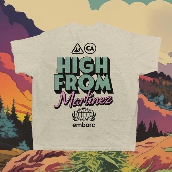 EMBARC - HIGH FROM MARTINEZ PREMIUM T-SHIRT SOFT CREAM [L]