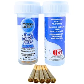 3.5G MOONROCK DOGGIES - BLUE RAZZ BURST