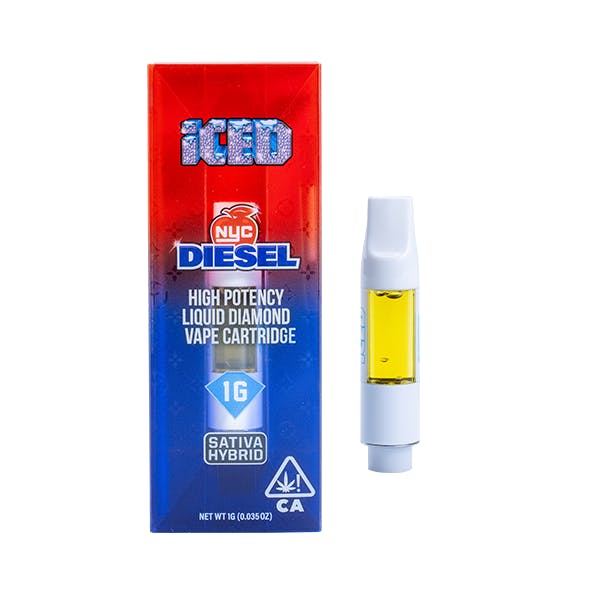 NYC Diesel Vape Cartridge - 1g - - ICED
