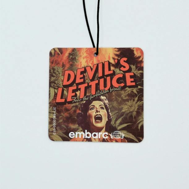 EMBARC - AIR FRESHENER [DEVIL'S LETTUCE] - Embarc Brand