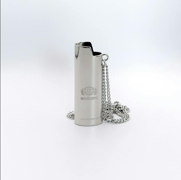 EMBARC - METAL LIGHTER HOLDER [LOGO]