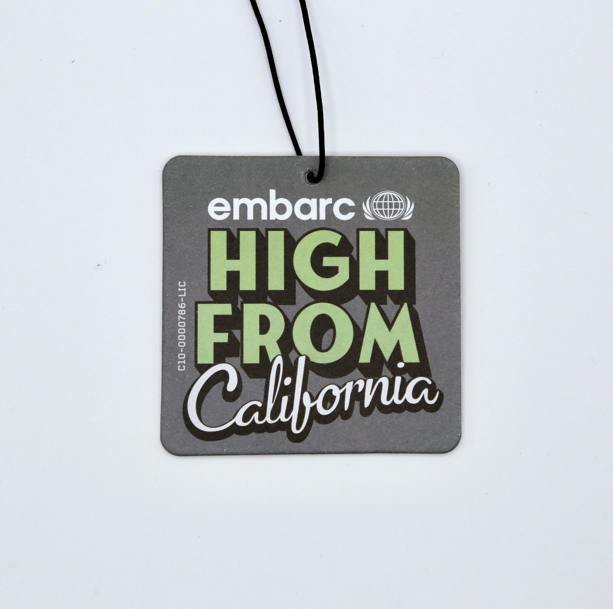 EMBARC - AIR FRESHENER [HIGH FROM CA]