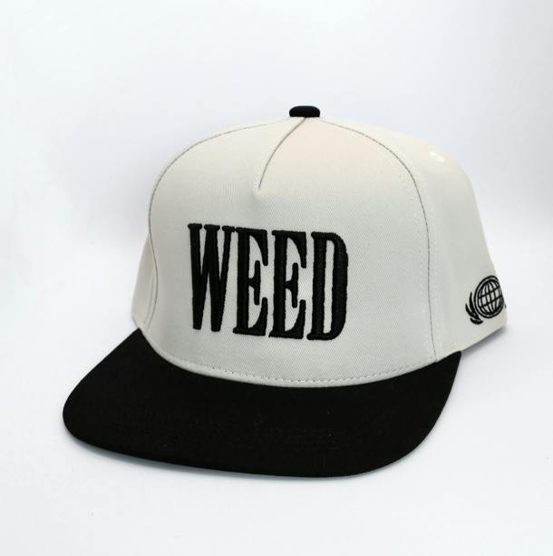 EMBARC - FIVE PANEL TWO TONE HAT [WEED] BLACK