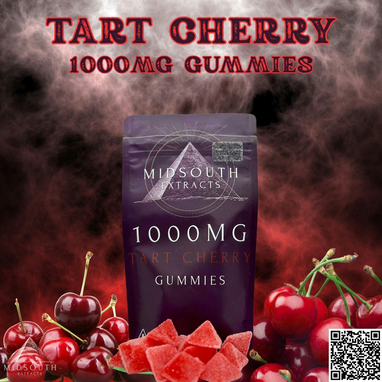 Gummies - 1000mg - Tart Cherry by MidSouth Extracts