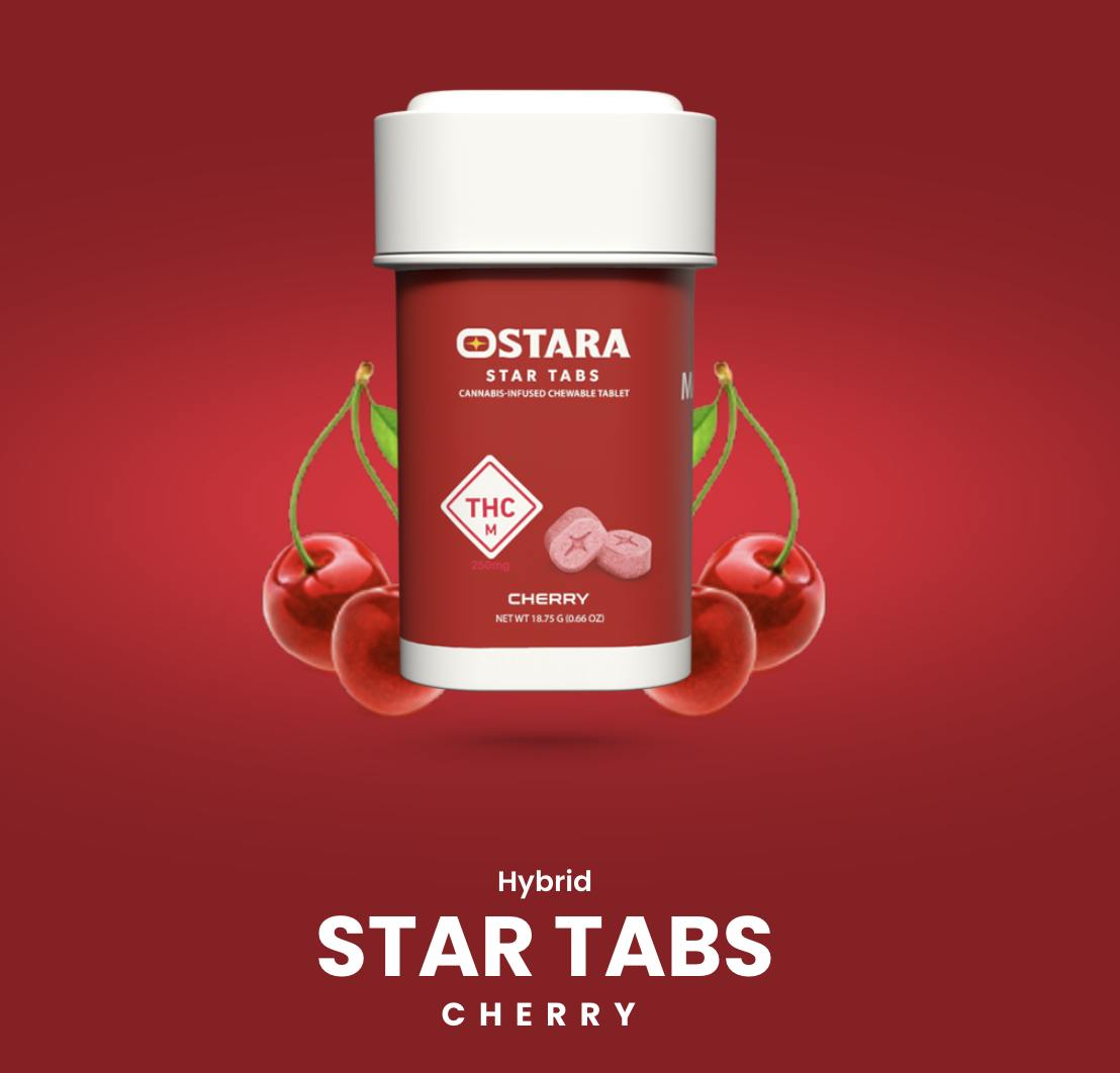 Ostara | Cherry | Star Tabs | 50pk by Ostara Cannabis