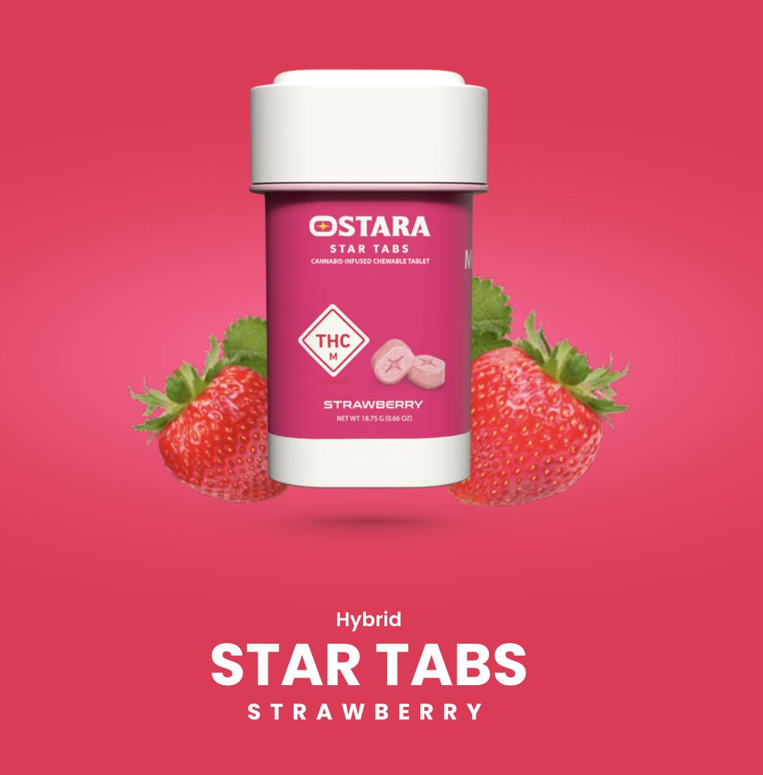 Ostara | Strawberry | Star Tabs | 50pk by Ostara Cannabis
