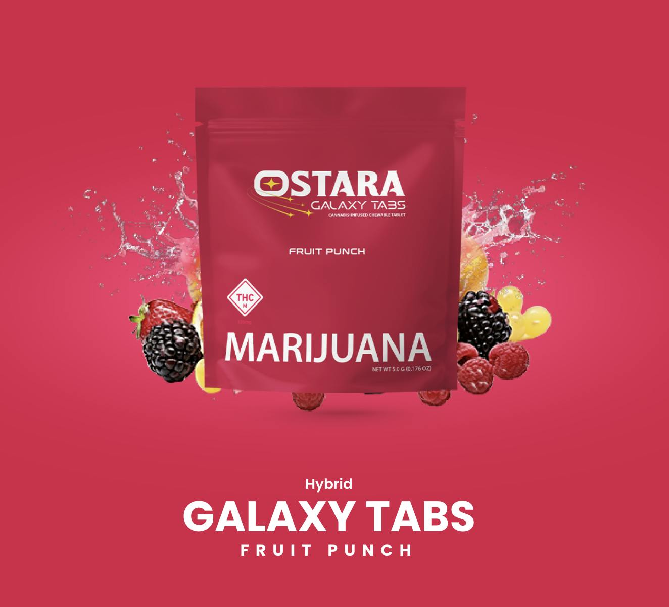 Ostara | Fruit Punch | Galaxy Tabs | 5pk
