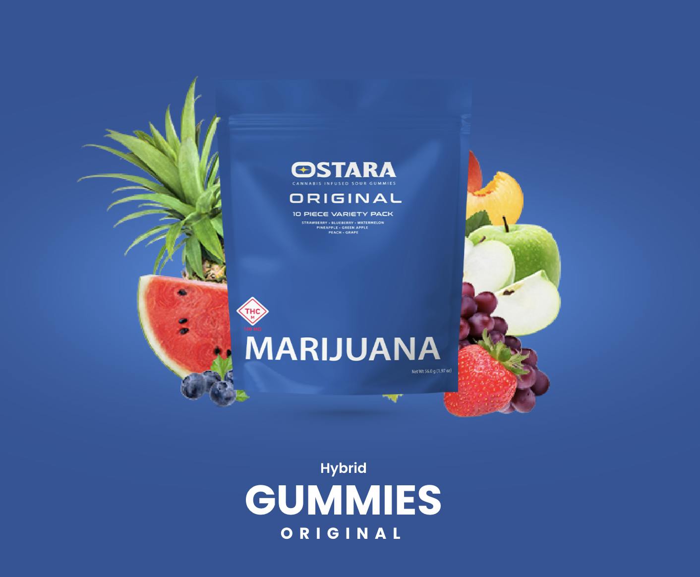 Ostara | Original Gummies | 10pk at High Profile of St Robert Dispensary