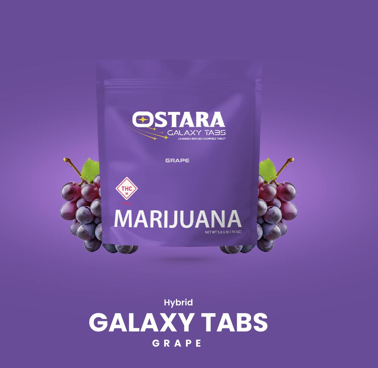 Ostara | Grape | Galaxy Tabs | 5pk