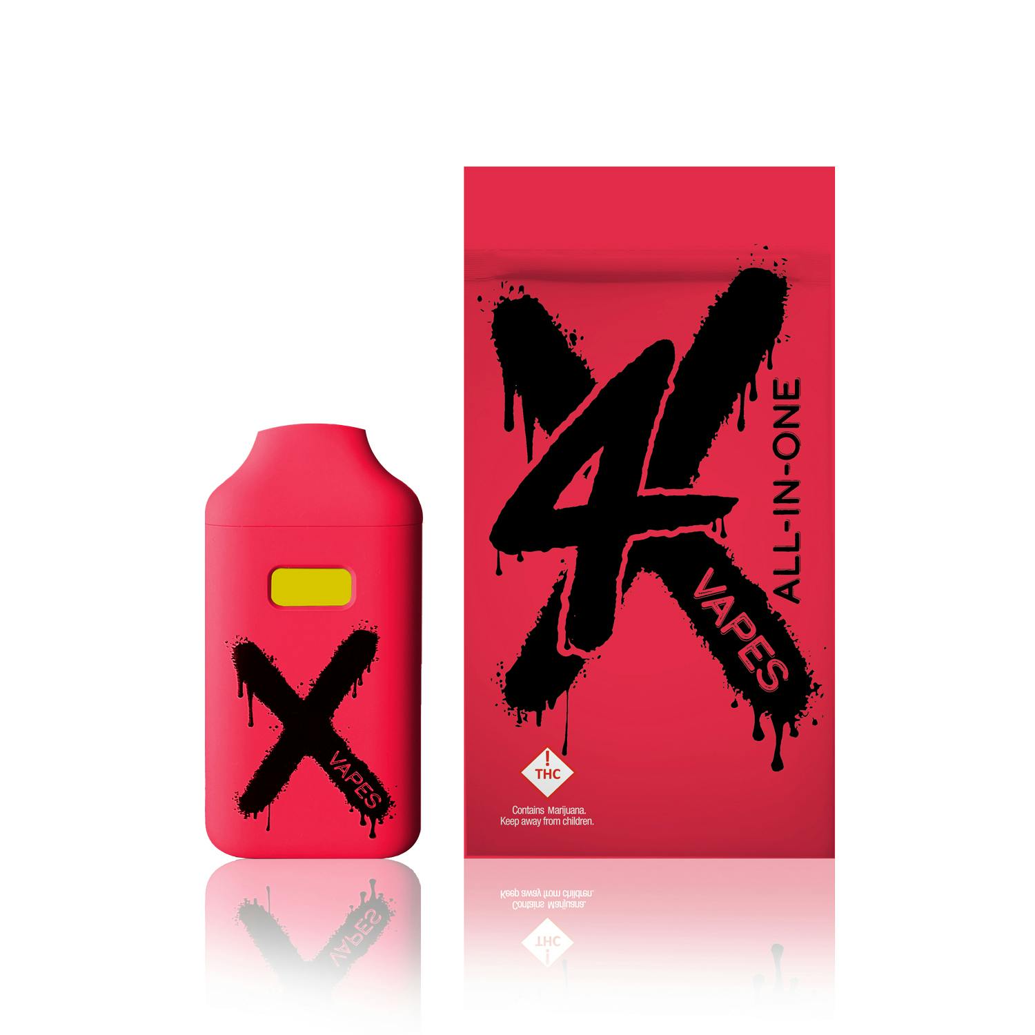 XVapes- Blackberry Gelato (Sativa) All-In-One Vape | 4g by XVapes
