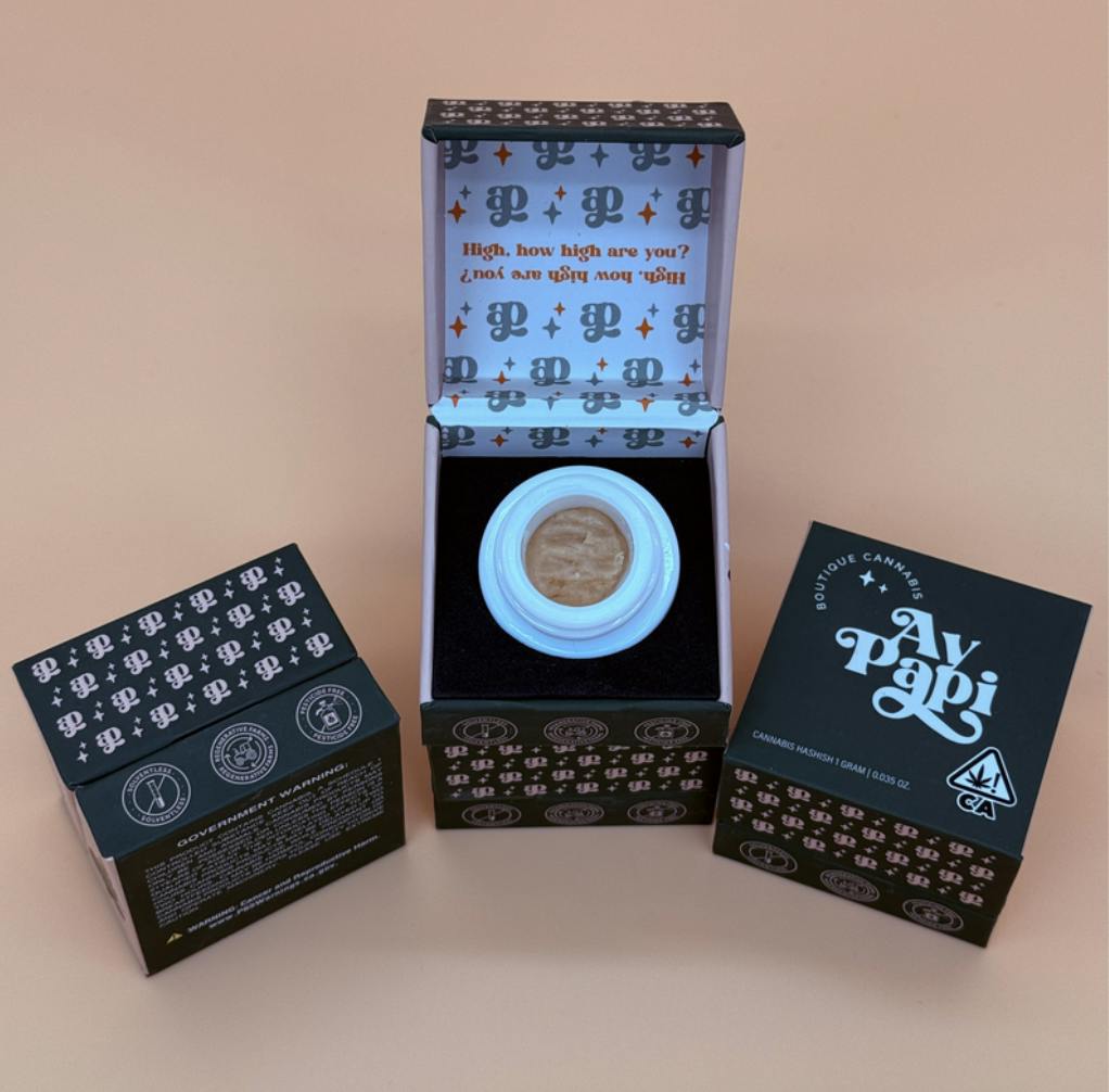 Papi Moroccan Peaches Live Rosin