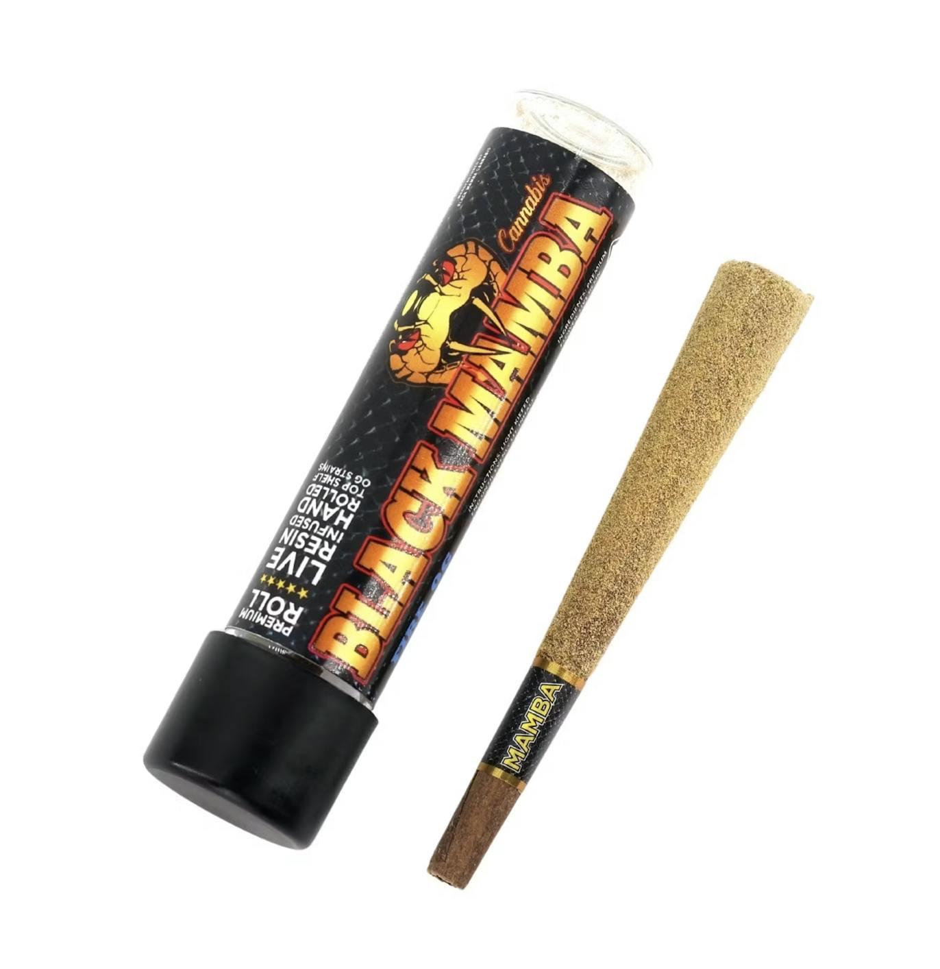 Black Mamba Single Pre-Roll - Jack Herer - 1.2g - Infused Blunt