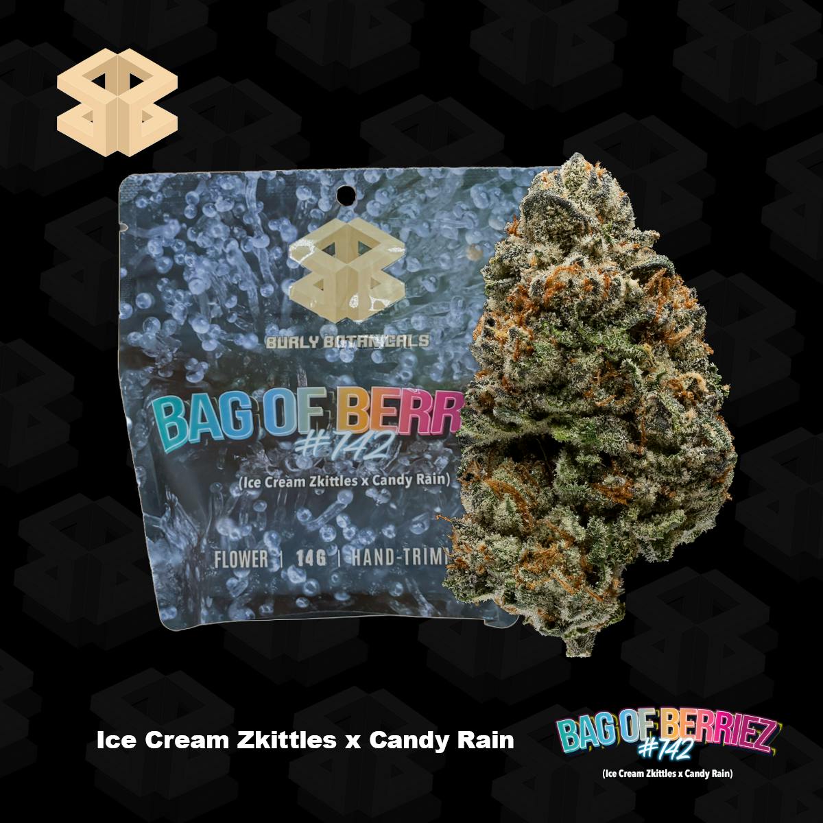 Burly Botanicals | Bag of Berriez #742 | 14g | Pre-Pack - RE-UP